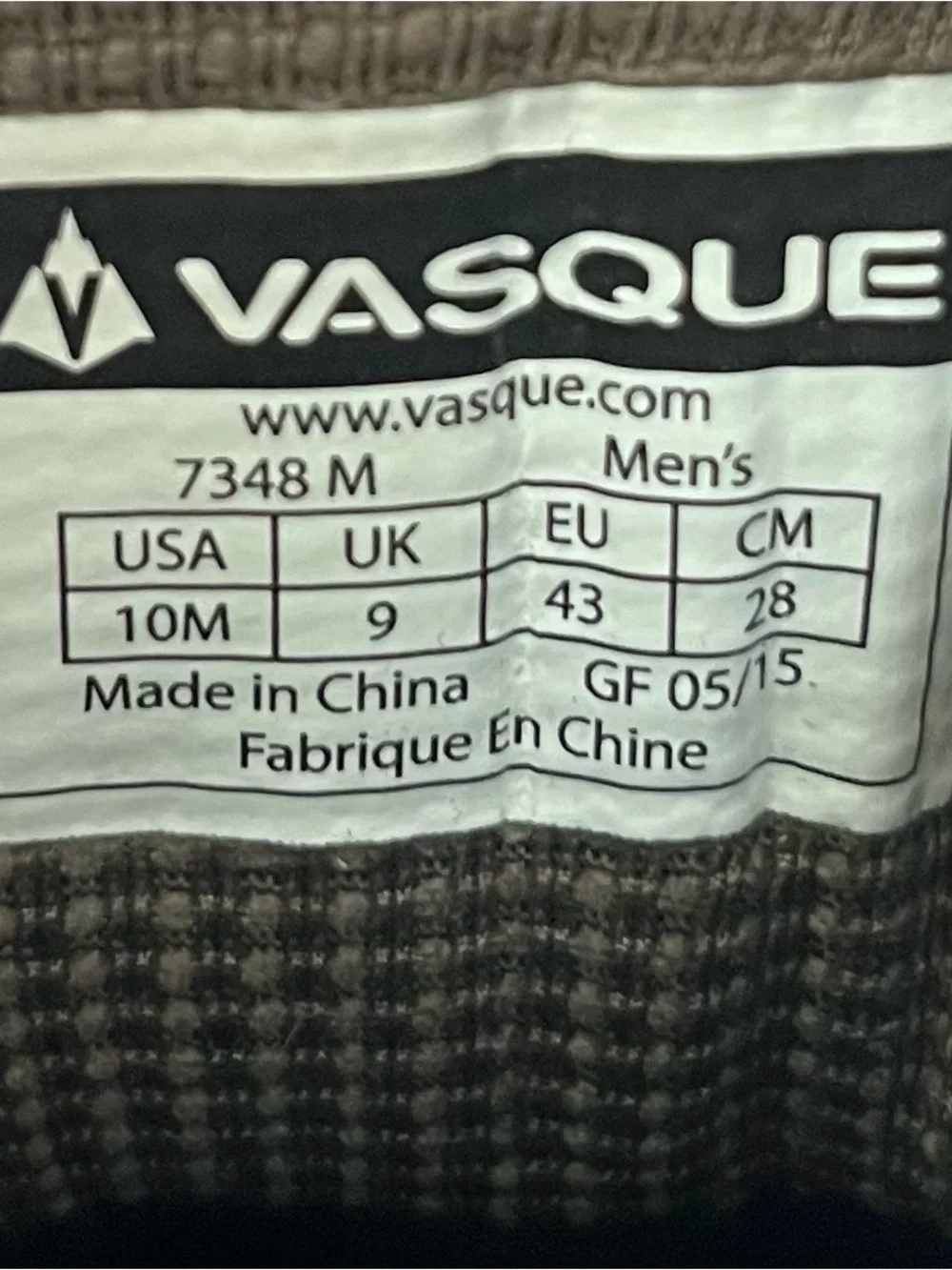 Vasque Monolith Ultradry Waterproof Durable Outdoor Hiking Mens 10 M Boots